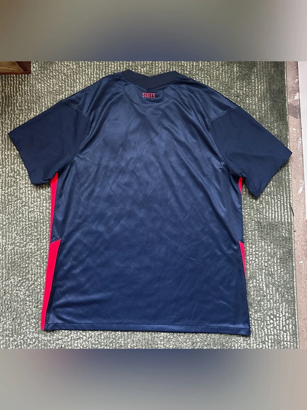 USA US Soccer 2020 Away Nike Dri-Fit Stadium Jersey USMNT Camo Navy Blue XL